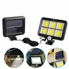 OEM - Reflector Luz LED Solar de Autocarga Sensor de Movimiento con Cable