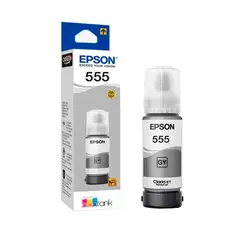 EPSON - BOTELLA DE TINTA T555520, GRIS, 70ML P/N: T555520