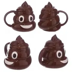 GENERICO - Taza Popo Emoji aprox 550ml