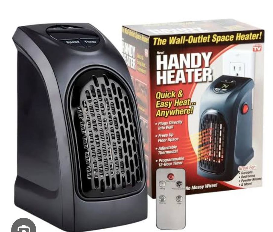 Calefactor Pequeño Portátil Ideal para Habitaciones