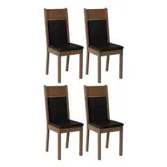 MADESA - Kit 4 Sillas de Comedor 4280