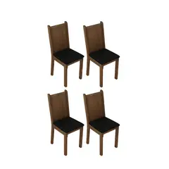MADESA - Kit 4 Sillas de Comedor 4290