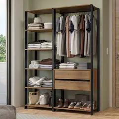 MADESA - Ropero Modulado Abierto Valencia 129 cm