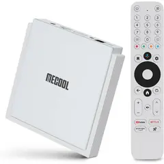 MECOOL - KM2 Plus Deluxe 4GB RAM -32GB Certificado Por Google y Netflix