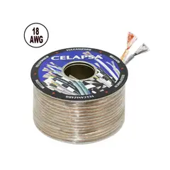 HURRICANE - Cable Mellizo Cristal 18AWG 100Mts AP-18C