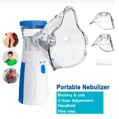 GENERICO - Nebulizador portátil de malla inhalador médico para asma