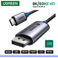 UGREEN - CABLE TIPO C A DISPLAY PORT 2 MTS 8K 60HZ 25158