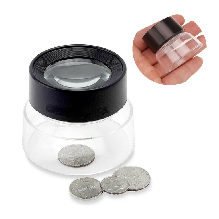 Mini Lupa 10x de Aumento para Joyeria