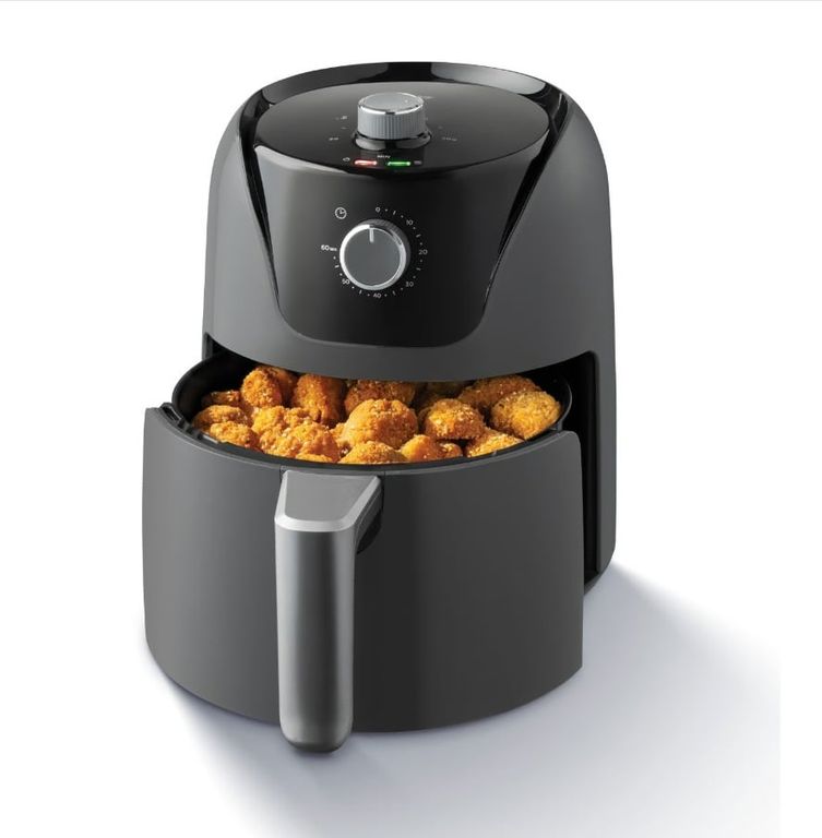 Freidora de aire manual Oster® 4 lts con revestimiento DiamondForce