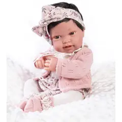 ANTONIO JUAN - Muñeca Bebé Recien Nacida Pipa Cojin 42 Cm