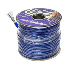 HURRICANE - Cable Micrófono Stereo Azul AP-2066SC-AZ x Rollo