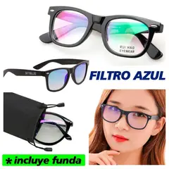 GENERICO - Lentes para Computadora filtro azul con funda