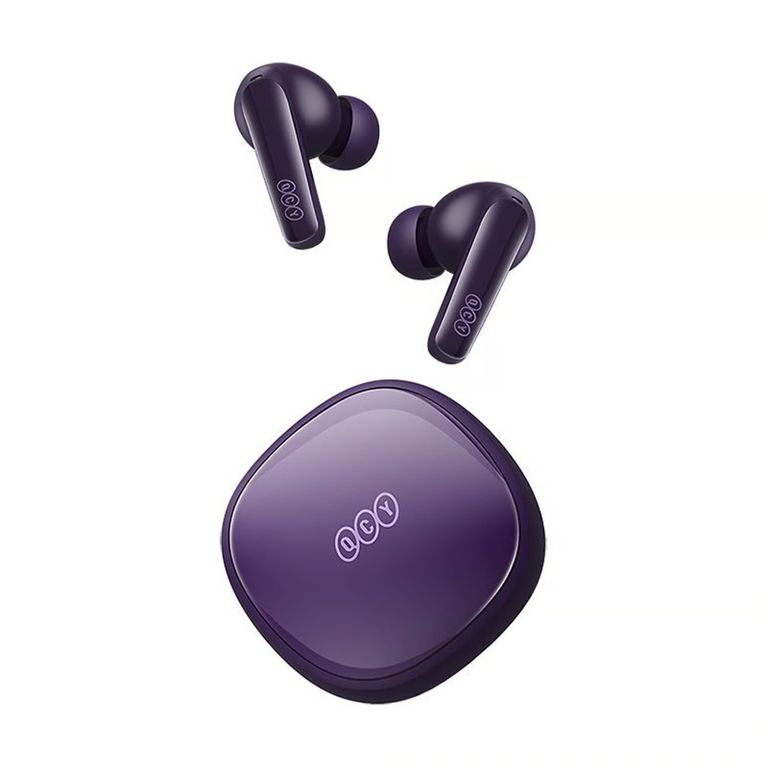 Audífonos QCY-T13X-VIOLET ENC Bluetooth 5.3 TWS- Morado