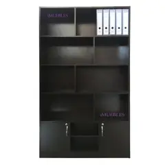 TEMEL - Estante para oficina Biblioteca grande en melamina de 18MM