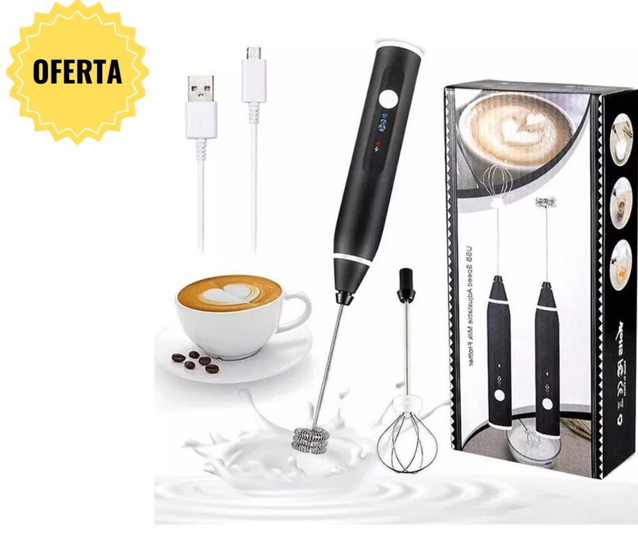 Batidora de leche eléctrica inalámbrica