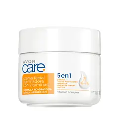 AVON - Care Crema Facial Iluminadora con Vitaminas 5 en 1 100 g