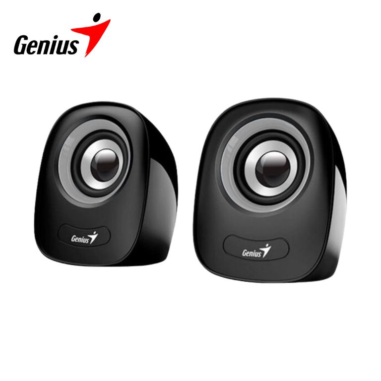 Parlantes SP-Q160 Gris para Computadora 6W USB Volume Control