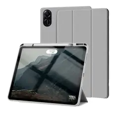 FUNDAANTIGOLPES - Funda Smart Cover con Porta Lapiz para Tablet Honor Pad 8 12" Gris
