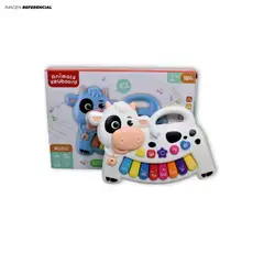 GENERICO - Juguete Didáctico Piano Musical Vaca para Niños