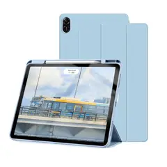 FUNDAANTIGOLPES - Funda Smart Cover con Porta Lapiz para Tablet Honor Pad 8 12" Celeste