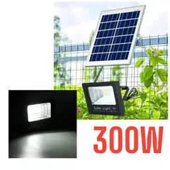 OEM - REFLECTOR LED 300W + PANEL SOLAR LUZ BLANCA + CONTROL REMOTO