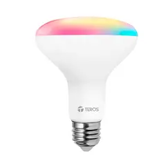 TEROS - Foco LED Smart TE9106RGB Iluminación RGB 3W Socket E27 Wi-Fi