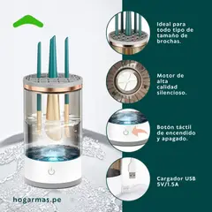 OEM - Limpiador Eléctrico de Brochas de Maquillaje con Vibracio