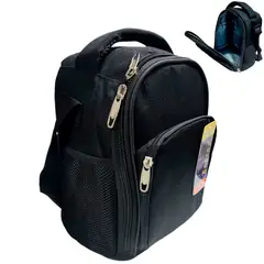 GENERICO - Lonchera Térmica Ejecutiva de Tela De gran Capacidad - Negro