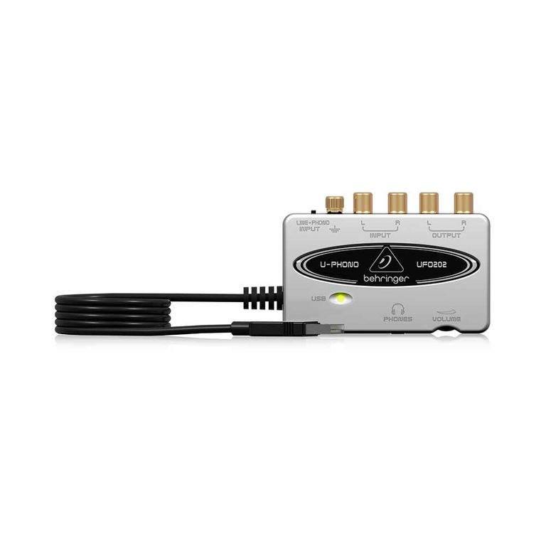 UFO202 - Interfaz de audio para tornamesa