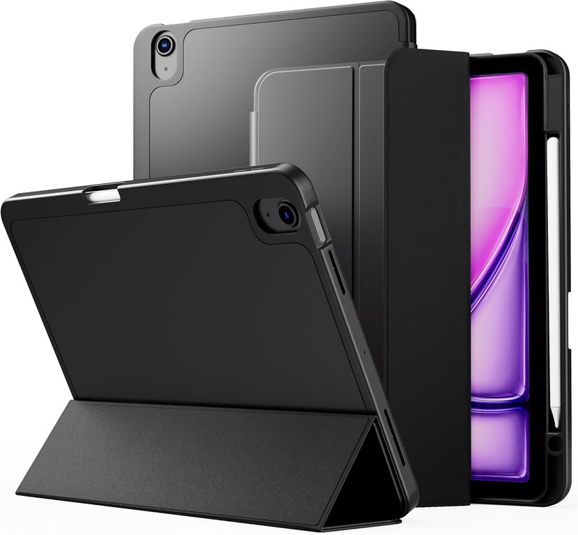 Case Cover Funda Para iPad Air 11" 2024 Chip M2 6ta Generación - NEGRO