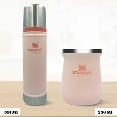 STANLEY - Combo Termo Classic 591 + Matero 236 Ml Limestone