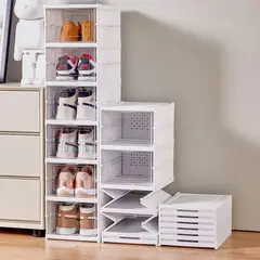 GENERICO - Zapatera 6 niveles Acrílica / Organizador de calzado Plegable