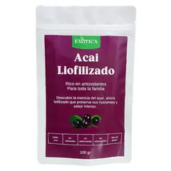 EXOTICA - Acai Liofilizado en polvo x 100 gr