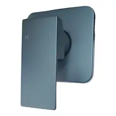 GENERICO - Mezcladora Ducha Monomando HORSE Bronce y Acero color Negro Mate