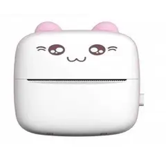 GENERICO - MINI IMPRESORA PORTÁTIL TÉRMICA BLUETOOTH RECARGABLE ROSADO