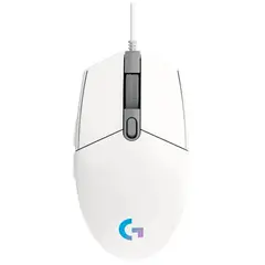 LOGITECH - MOUSE G203 LIGHTSYNC OPTICAL 8000 DPI RGB WHITE 910-005791