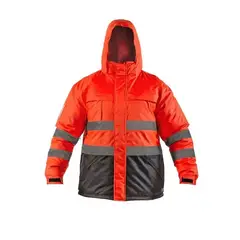 HARDWORK - CASACA REFLECTIVA HW SIBERIA ROJO FLUOR