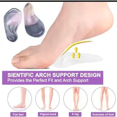 GENERICO - Almohadilla metatarsal gel silicona antideslizante