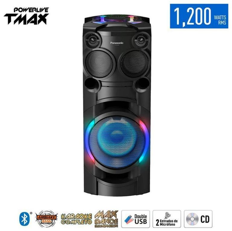 MINICOMPONENTE TMAX40 BLUETOOTH 1200W