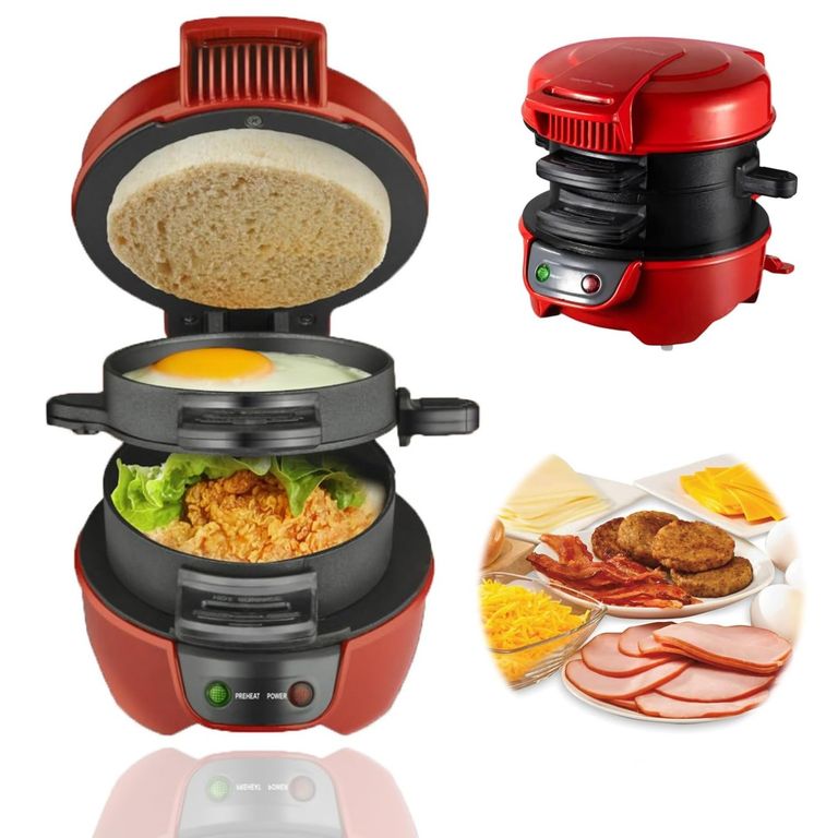 Maquina de Hamburguesas Eléctrica Multifuncional