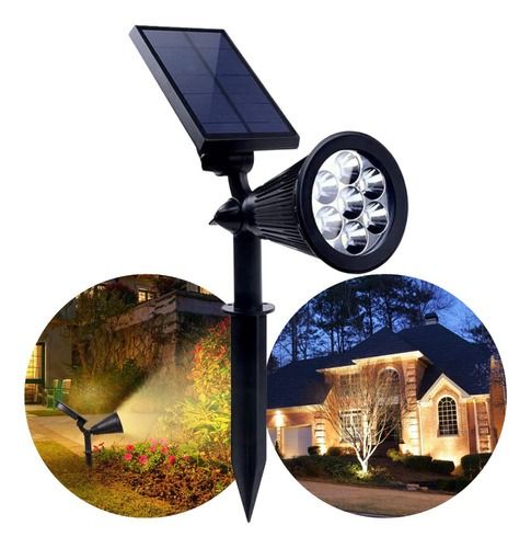 Estaca Solar LED Lampara Jardín Iluminación Decoración Exterior
