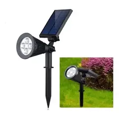 OEM - Estaca Solar LED Lampara Jardín Iluminación Decoración Exterior