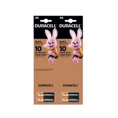 DURACELL - PILA AA X 4 UND