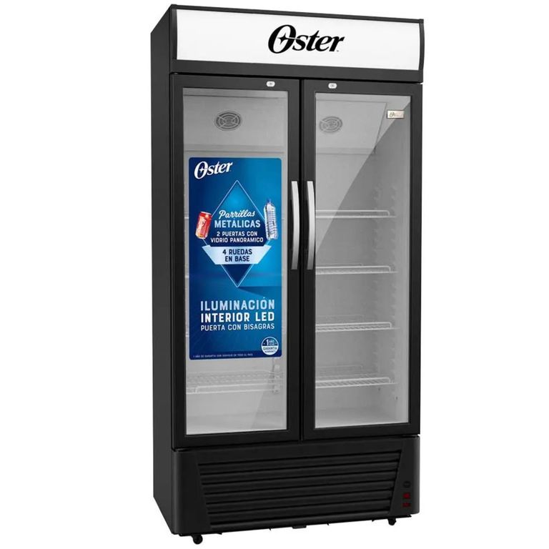 Vitrina Exhibidora 708L OSPVSC2500 Negro