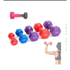 GENERICO - Par de mancuernas de 3 Kg