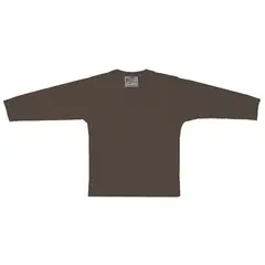 GENERICO - Polo con mangas largas - Marron