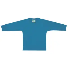 GENERICO - Polo con mangas largas - Turquesa