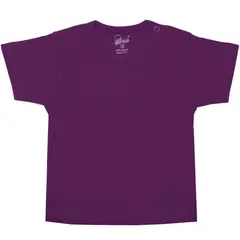 GENERICO - Polo con mangas cortas - Morado