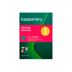 KASPERSKY - Antivirus Internet Security 1 dispositivo 1 año