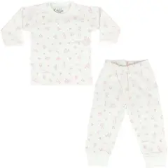 GENERICO - Pijama Bebe Niña - Algodon - Caballito y Patito